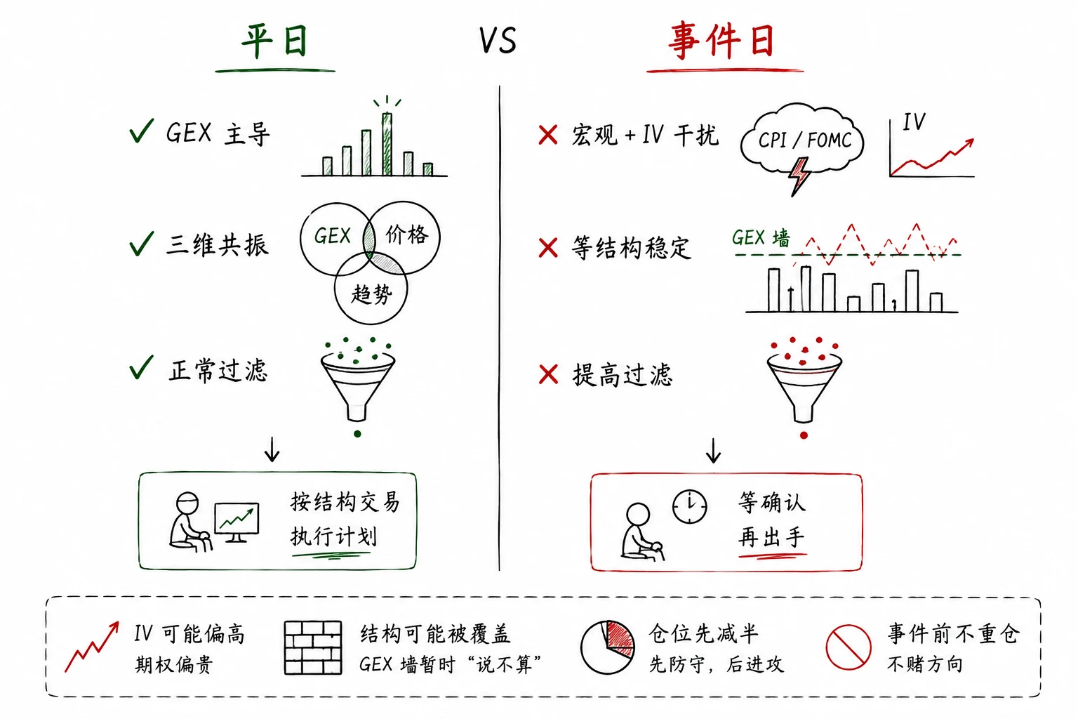 图 5-4  平日与事件日交易环境对比示意